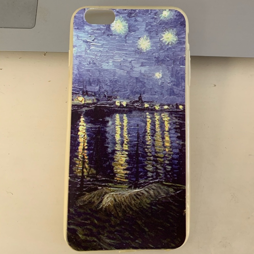 IPhone 6-plus case cover. Vango painting
